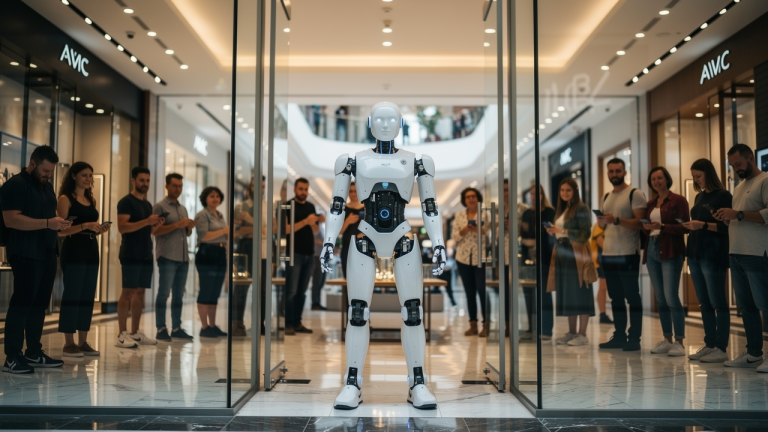 中 로봇 위슈·즈위엔, 이제 쇼핑몰서 만난다 🤖