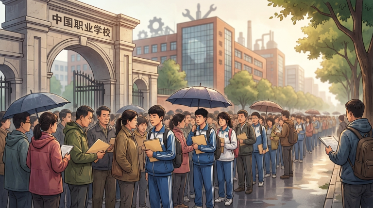 🎓📉 626점 받고 명문고 대신 직업학교, 중국 입시 뒤집혔다