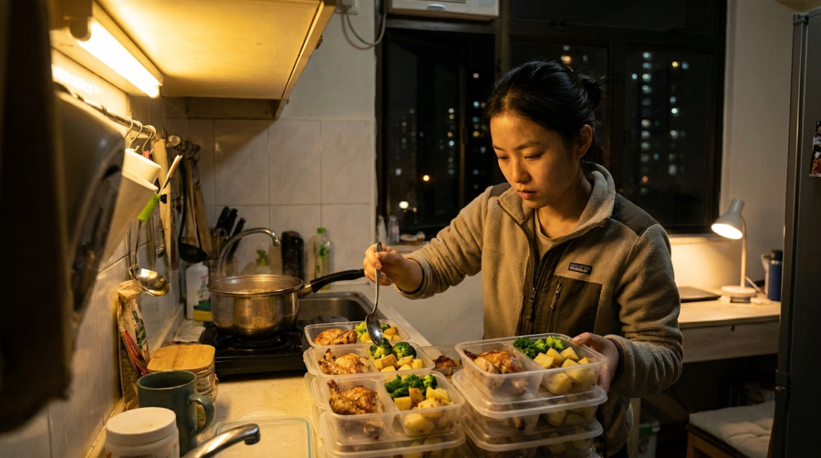 🍱 강아지 사료냐고 놀림받던 이 밥상, 알고 보니 중국 직장인의 ‘시간 재테크’였다