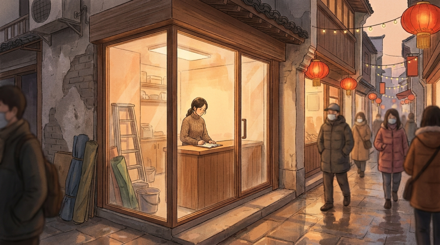 🏪 ‘목 좋은 자리’라서 망했다? 중국이 다시 쓰는 창업 순서