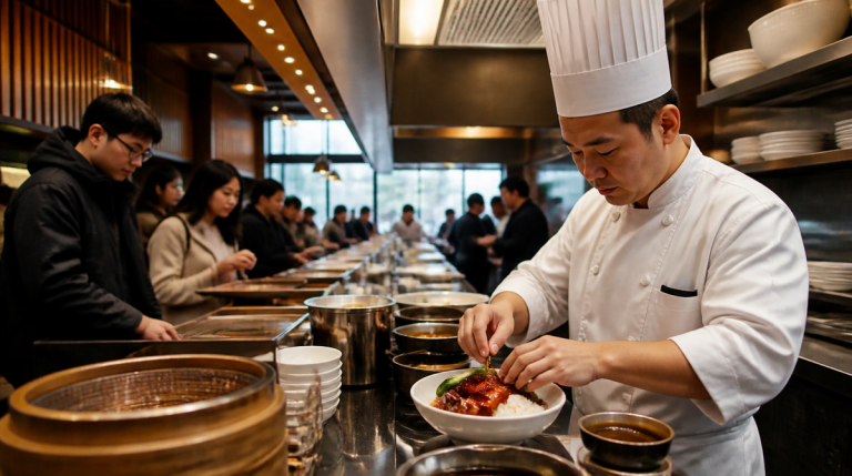 🍜🥢 월세만 받던 중국 푸드홀, 미슐랭 셰프와 ‘한솥밥’ 차렸다